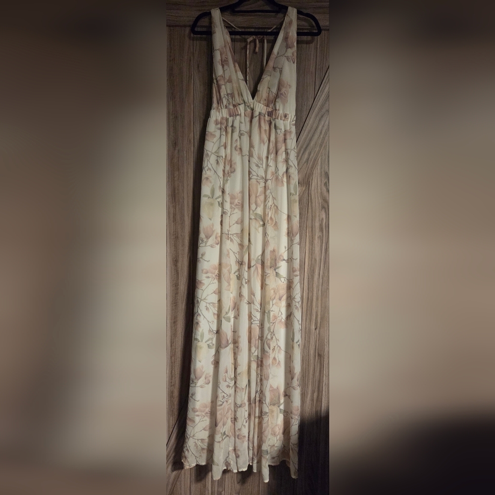 Show Me Your MuMu Soft Floral Maxi Dress